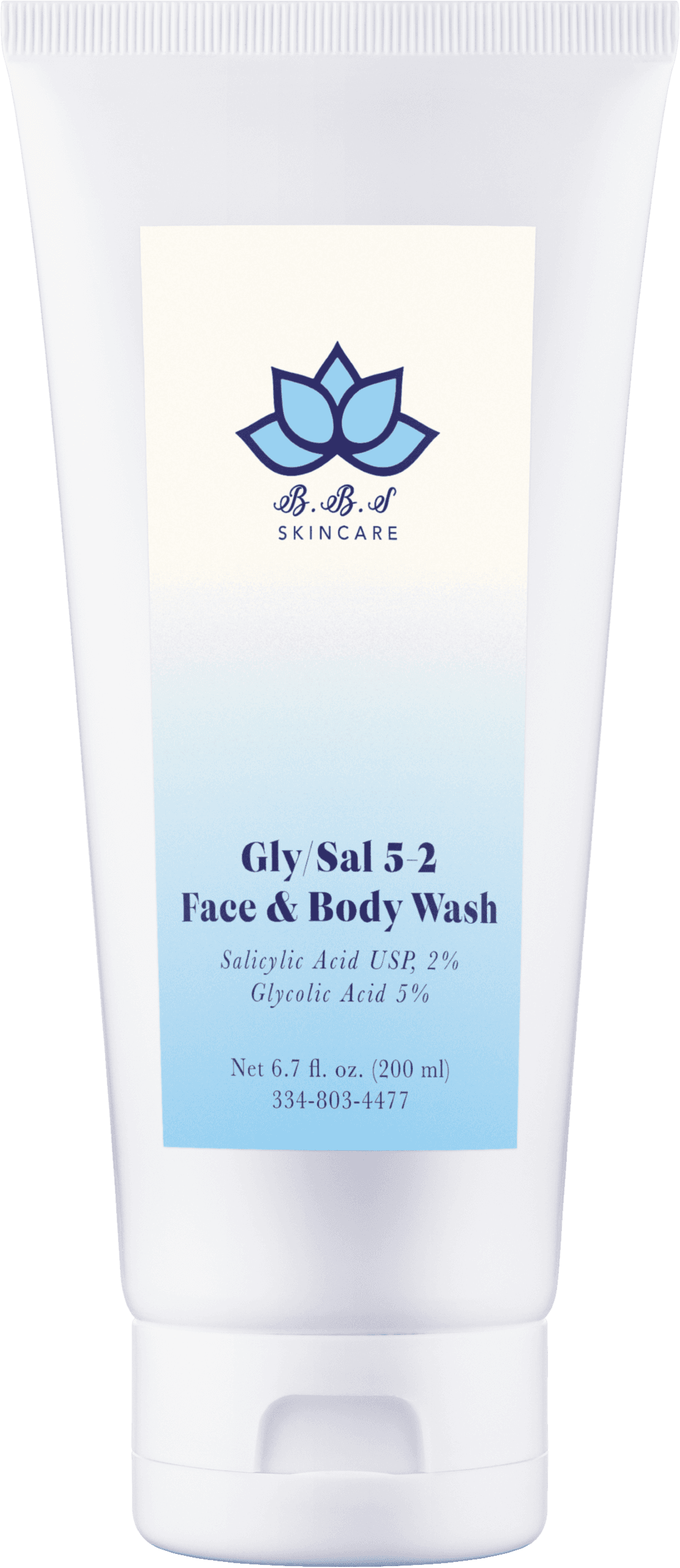 Salicylic and Glycolic Acid Face and Body Wash